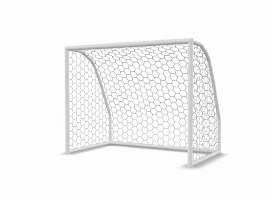 Exteriör av byggnaden Fotbollsmål
