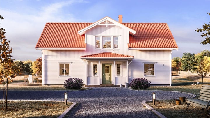 Exteriör av byggnaden Vråken