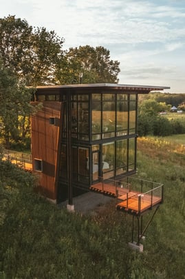 Exteriör av byggnaden Modern 65