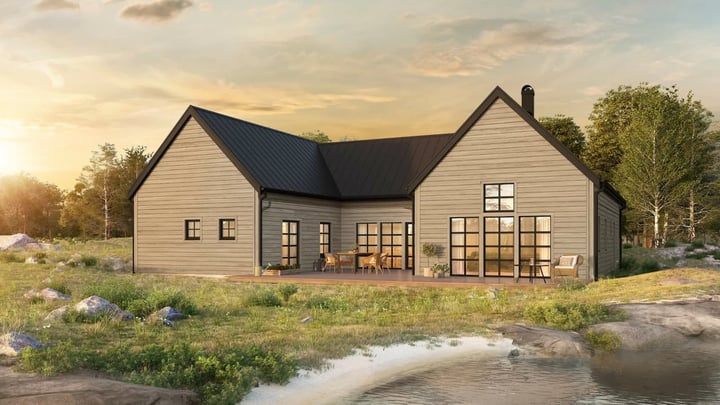 Exteriör av byggnaden Villa Höganäs