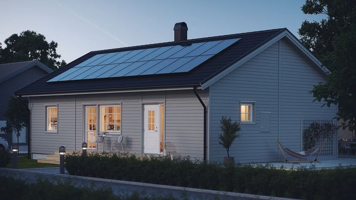 Exteriör av byggnaden Villa Näsby