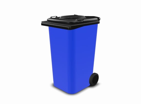 Exteriör av byggnaden Soptunna