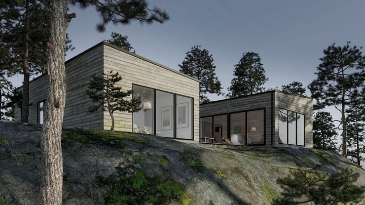 Exteriör av byggnaden Pure 1:161