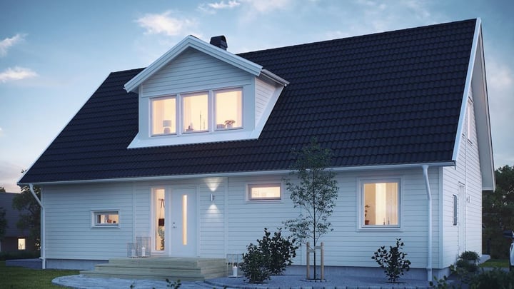 Exteriör av byggnaden Villa Kalmar