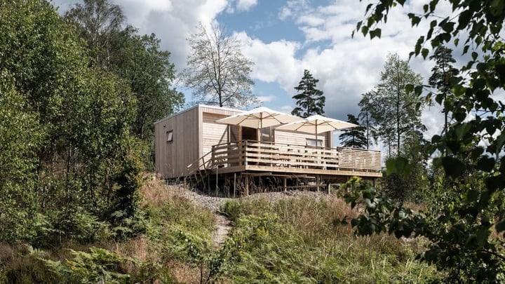 Exteriör av byggnaden E34
