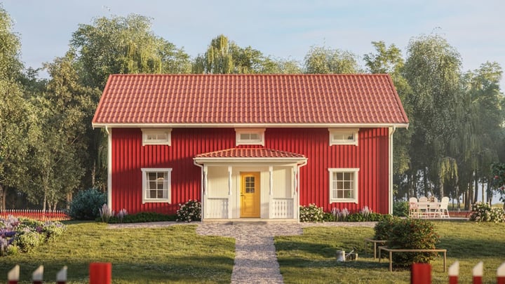 Exteriör av byggnaden Talltitan