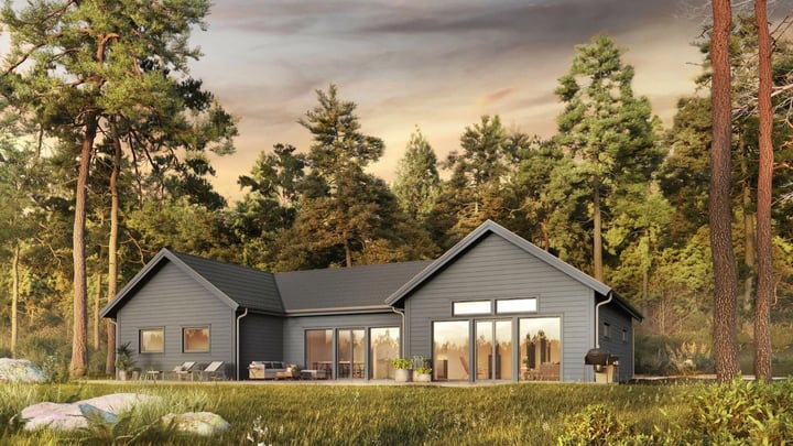 Exteriör av byggnaden Villa Nättraby