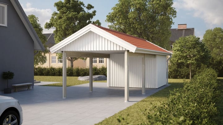 Exteriör av byggnaden CARPORT 1 - CF36