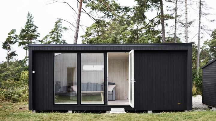 Exteriör av byggnaden E25