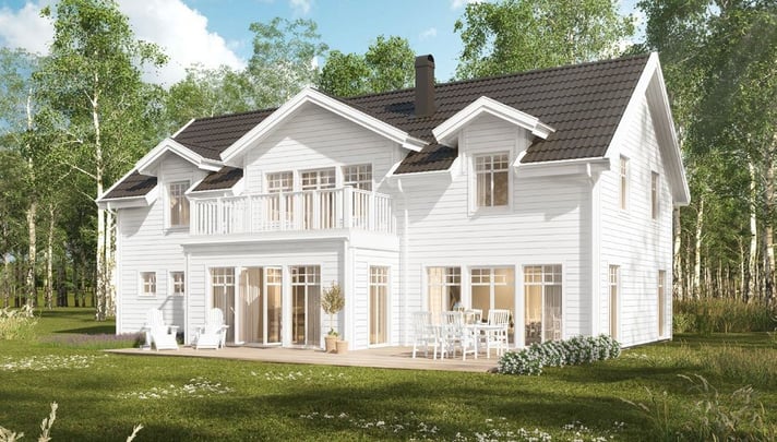 Exteriör av byggnaden Villa Danderyd