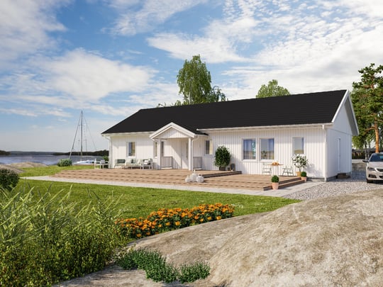 Exteriör av byggnaden Mikael