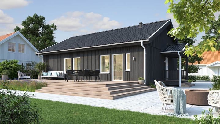 Exteriör av byggnaden Sara