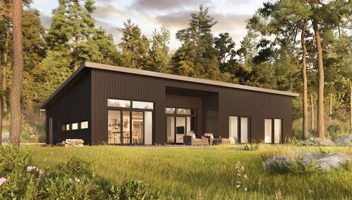 Exteriör av byggnaden Villa Östersund