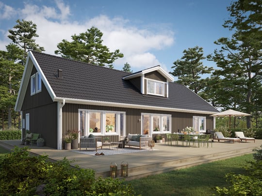 Exteriör av byggnaden Henrik