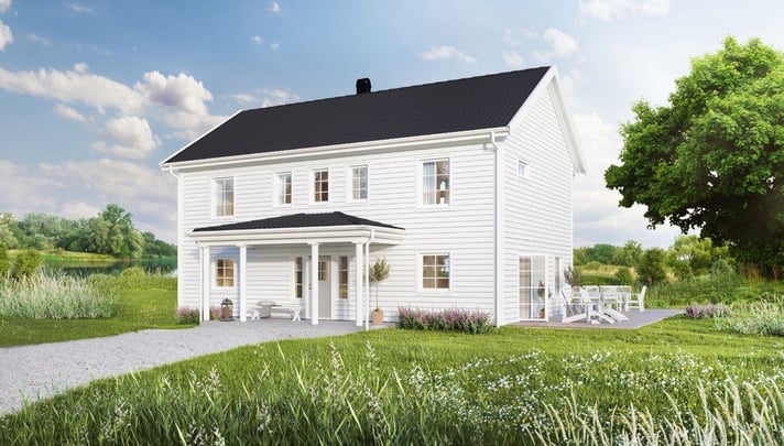 Exteriör av byggnaden Villa Älvnäs