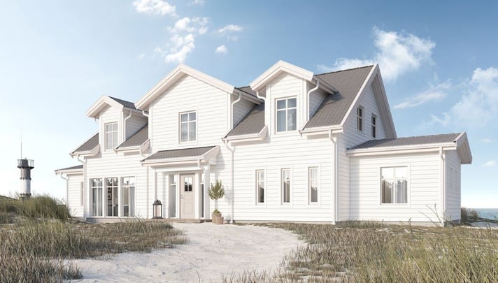 Exteriör av byggnaden Villa Falsterbo