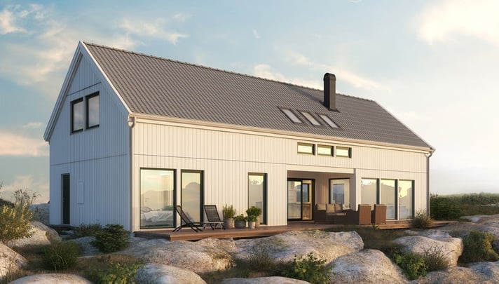 Exteriör av byggnaden Villa Gällnö