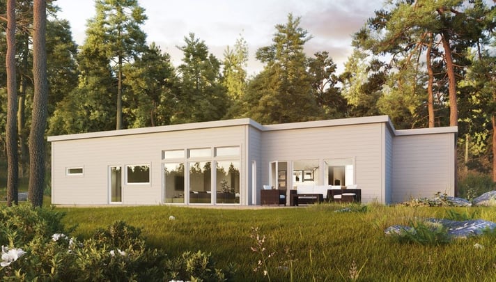 Exteriör av byggnaden Villa Höllviken