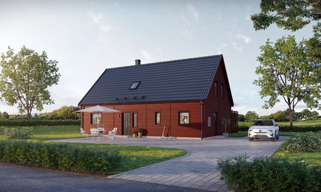 Exteriör av byggnaden LB Start 168