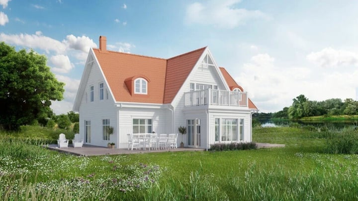 Exteriör av byggnaden Villa Askim