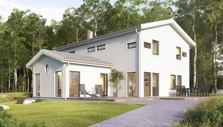 Exteriör av byggnaden Villa Norrtälje