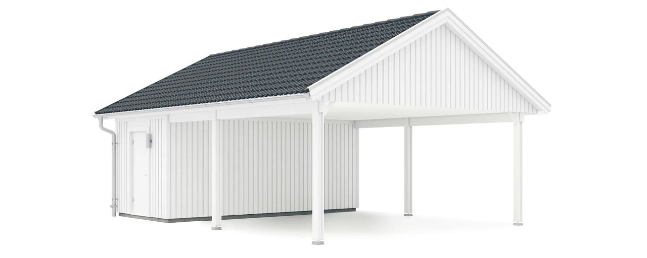 Exteriör av byggnaden LB CP-52