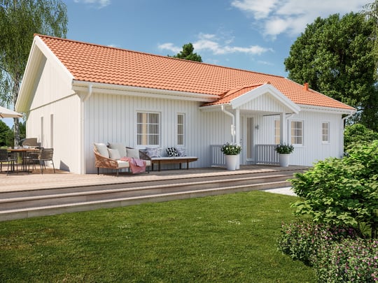 Exteriör av byggnaden Greta