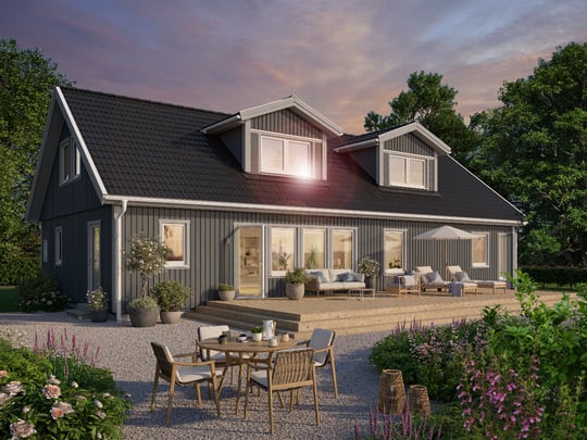 Exteriör av byggnaden Edvard