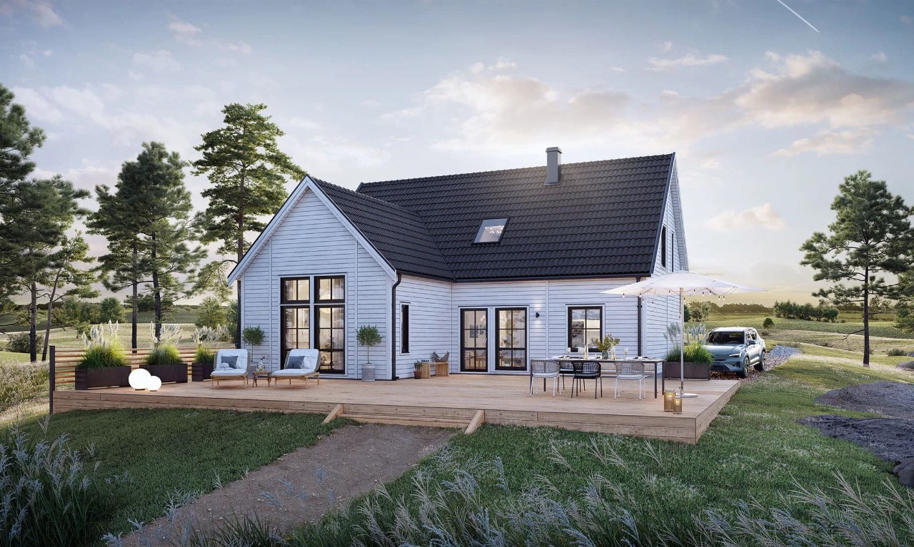 Exteriör av byggnaden LB Start 171