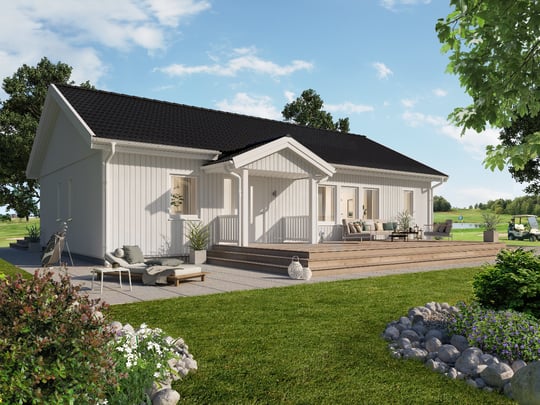 Exteriör av byggnaden Minna